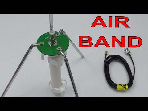 Видео: 📡АНТЕННА GROUND PLANE СЛУШАЕМ 🛬АВИАДИАПАЗОН🛫 AIR BAND