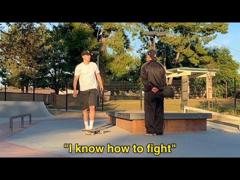 Видео: Я просто пытаюсь кататься на скейте, бро.