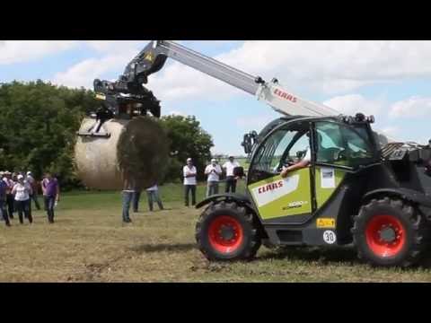 Видео: Погрузчик Scorpion  от компании Claas  Полевая демонстрация