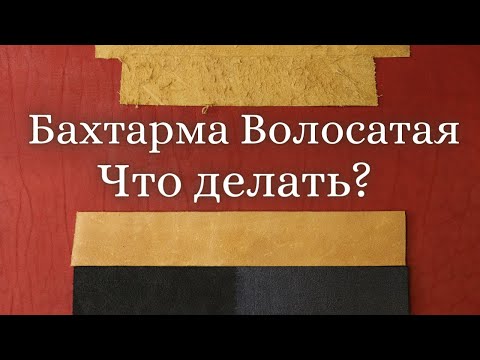 Видео: Обработка бахтармы кожи | Как обработать кожу M.Leather