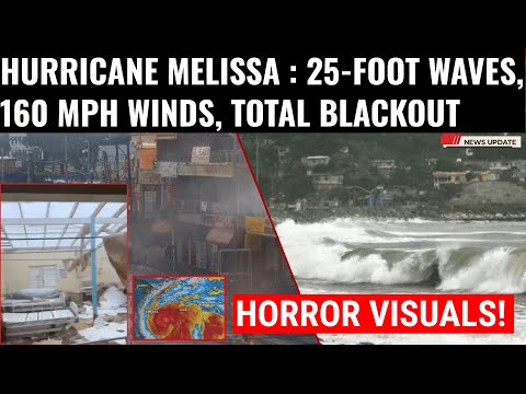 Видео: Ураган «Мелисса» нанес серьёзные разрушения: больницы затоплены, более 75 человек эвакуированы на...