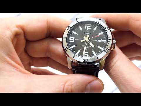 Видео: Часы Casio MTP-VD01L-1B - видео обзор от PresidentWatches.Ru