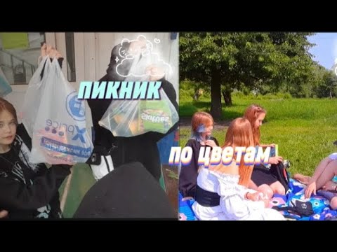 Видео: ПИКНИК ПО ЦВЕТАМ🌈