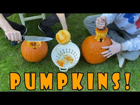 Видео: 2 Идиота вырезают тыквы!