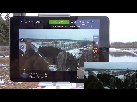 Видео: Квадрокоптер DJI Phantom 3 Professional ... POI mode и полет по точкам