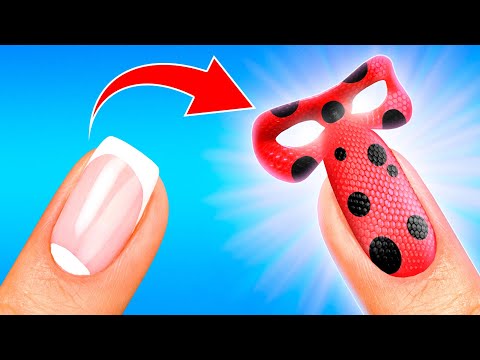 Видео: ТЕПЕРЬ У НАС ЕСТЬ ЛЕДИ БАГ! || Поделки из картона и идеи с 3D-ручкой от 123 GO! SCHOOL