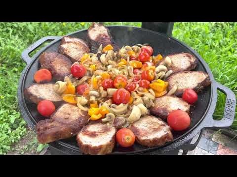 Видео: МЯСО с ОВОЩАМИ на САДЖЕ 🔥