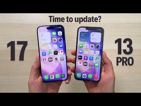 Видео: iPhone 17 против iPhone 13 Pro — тест скорости, оперативной памяти, анимации!