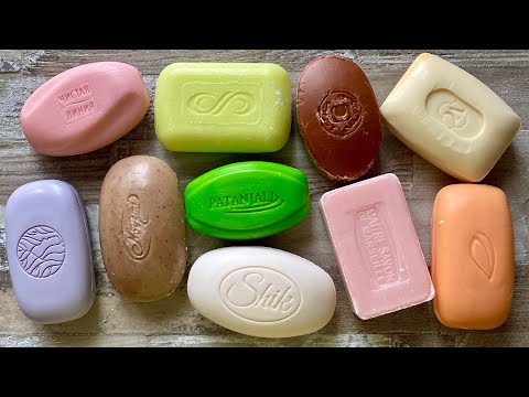 Видео: ASMR Soap cutting | Soap Carving|Резка мыла  | ASMR