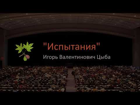 Видео: Испытания. Игорь Валентинович Цыба (Проповедь)
