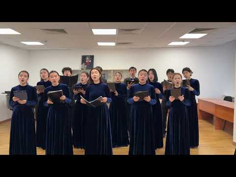 Видео: Вокальный ансамбль "DIAMOND" Абай, обр. Г. Берекешева "Айттым сәлем Қаламқас" 