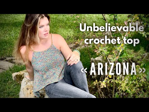 Видео: УЛЬТРАМОДНЫЙ ТОП  “ARIZONA” 💥💥💥 / ЭКСКЛЮЗИВ от NATALY MASTERS /HOW TO CROCHET FASHION SUMMER TOP