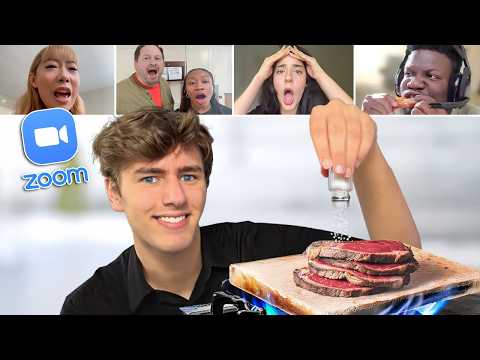 Видео: Приготовление мяса в присутствии веганов