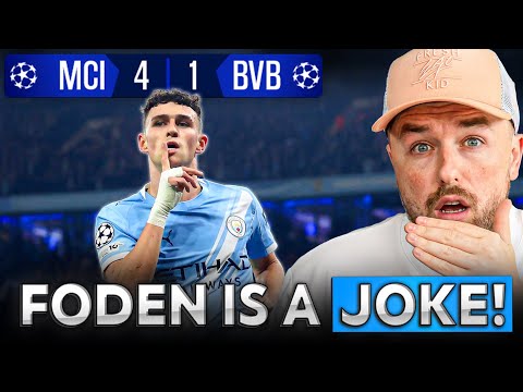 Видео: «Манчестер Сити» вернулся! Фоден — просто КЛАСС! | Реакция на «Манчестер Сити» 4:1 «Дортмунд»