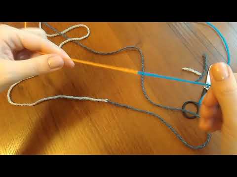 Видео: Как соединить нити при вязании без узла! Простой метод, которым я пользуюсь!