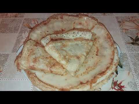 Видео: ГОТОВИМ ТОНКИЕ БЛИНЫ НА СМЕТАНЕ. БЕЗУМНО ВКУСНО