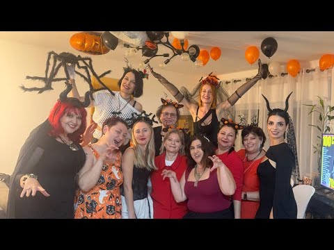 Видео: Хэлуин🎉 👻🎉Коротко как мы праздновали👻 веселая компания ,конкурсы, вкусные блюда, что ещё нужно🤪