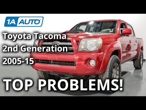 Видео: 5 основных проблем грузовика Toyota Tacoma 2-го поколения (2005–2015 гг.)