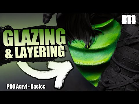 Видео: Простые советы по глазированию и нанесению слоев — PRO Acryl Basics
