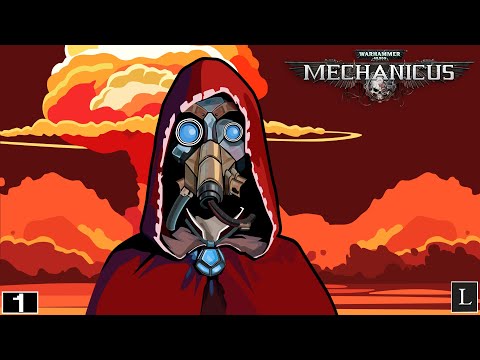 Видео: Общаемся и изучаем запретные технологии в Warhammer 40,000: Mechanicus. Стрим #1