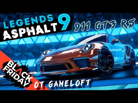 Видео: Asphalt 9: Legends - Открыл Porsche 911 GT3 RS. Черная пятница по версии Gameloft (ios) #120