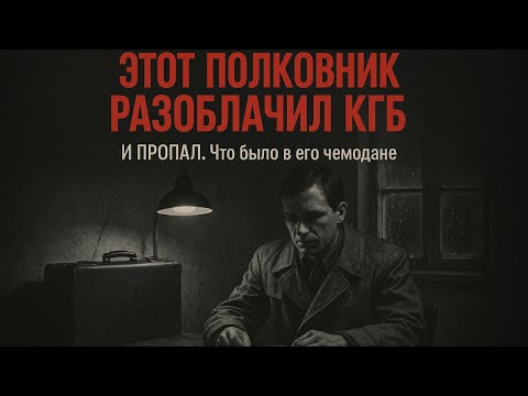 Видео: Он разоблачил КГБ — и исчез. Что было в его чемодане