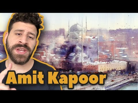 Видео: Акварельное искусство Амита Капура | Мастера живописи 28