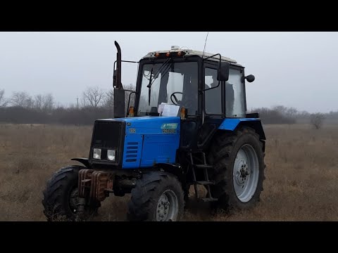 Видео: Гідравлічний автопілот Raven на тракторі МТЗ 892