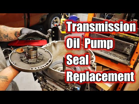 Видео: Как устранить течь в переднем масляном насосе коробки передач