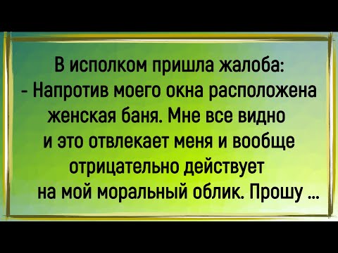 Видео: 🔥Как В Исполком Жалоба Пришла! Сборник Смешных Анекдотов! Юмор! Настроение!