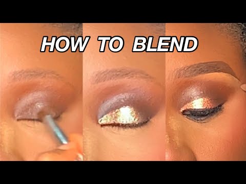 Видео: КАК НАНОСИТЬ ТЕНИ ДЛЯ ВЕК ДЛЯ НОВИЧКОВ