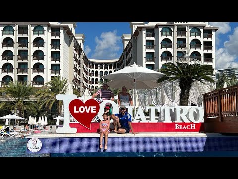 Видео: Обзор Еды Блюд, Отель Quattro Beach Resort Spa 2023 Октябрь.