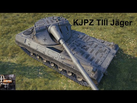 Видео: KJPZ TIII Jäger новая имба? пт 9 с дозарядкой