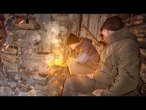 Видео: ПОМОГ ЛЕСНОМУ ДРУГУ ЗАКОНЧИТЬ ЗЕМЛЯНКУ К ЗИМЕ / СЛОЖИЛИ ПЕЧКУ И ИСПЫТЫВАЕМ ЗЕМЛЯНКУ НОЧЕВКОЙ