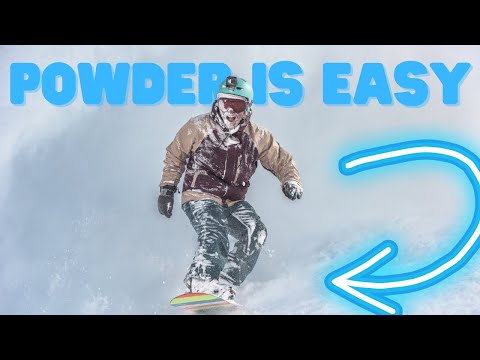 Видео: Как кататься на сноуборде в пухляке