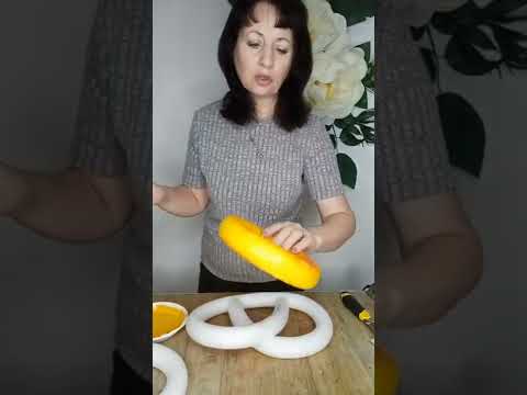 Видео: Мастер - класс крендель и баранки для оформления.