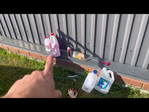 Видео: Промывка системы охлаждения на Opel Astra H