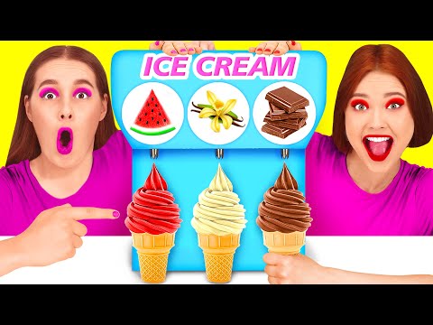 Видео: Мороженое Челлендж | Съедобная Битва от Fun Fun Challenge
