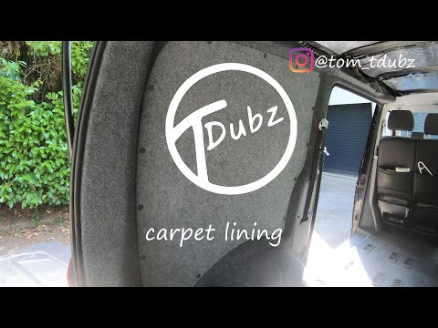 Видео: Ковровое покрытие Vw T5