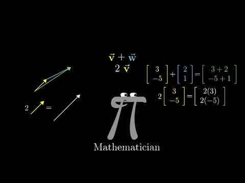 Видео: Что такое вектора? | Сущность Линейной Алгебры, глава 1