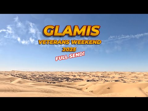 Видео: Глэмис сошла с ума! Выходные ветеранов 2025 года: песчаный железнодорожный хаос!