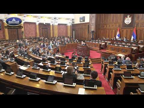 Видео: наставак Друге седнице Другог редовног заседања НСРС у 2025. години 07.11.2025.