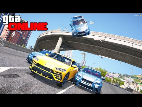 Видео: GTA 5 COPS & ROBBERS - ТРОЛЛИМ КОПОВ НА URUS! ГОНЯТ ПО ПОЛЯМ ДОРОГУЩИЕ ПОЛИЦЕЙСКИЕ НА LEXUS GS300!
