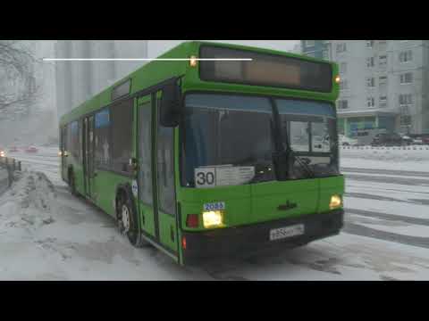 Видео: Мифы и реальность: ледяные автобусы Нижневартовска