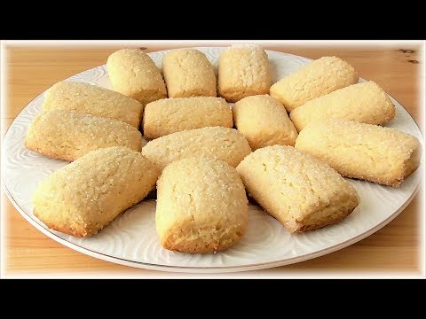 Видео: Рецепт песочного печенья на растительном масле - "Простушка".  Угощает Италия!
