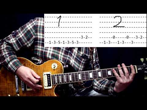 Видео: НОВИЧКАМ! Играем рифф Judas Priest - Breaking The Law!!!! Подробный разбор!