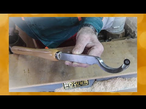 Видео: Токарный резец с  Лебединой шеей. Токарка. Woodturning