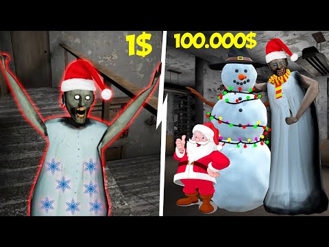 Видео: НОВОГОДНЯЯ БАБКА ГРЕННИ ЗА 1$ И ЗА 100000$ В МАЙНКРАФТ ТРОЛЛИНГ ЛОВУШКА GRANNY