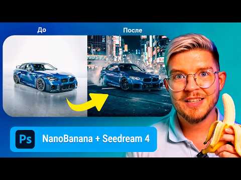 Видео: Как Использовать Nano Banana в Photoshop