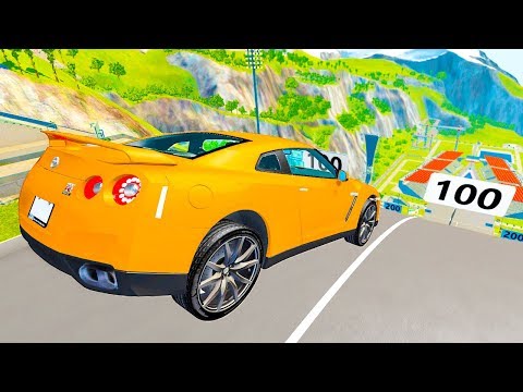 Видео: КТО ДАЛЬШЕ ПРЫГНЕТ ЧЕЛЛЕНДЖ В BeamNG.drive